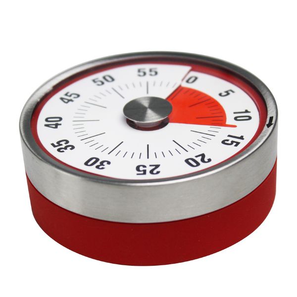 8cm stainless steel magnetic countdown timer for cooking with alarm, a practical kitchen tool