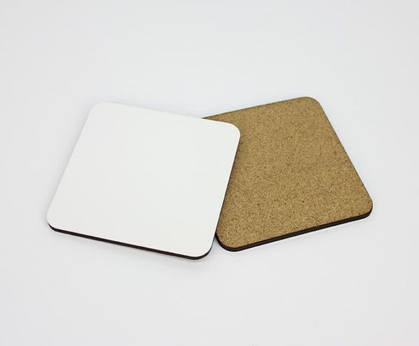 95x95mm sublimation coasters made from 4mm thick MDF wood, perfect for DIY gifts, custom desk decor, and protecting surfaces from coffee mugs or water bottles (SN3592)