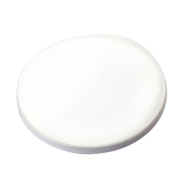 9cm white ceramic coasters for custom heat transfer sublimation printing