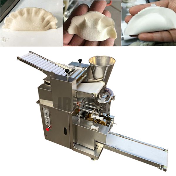 Affordable high-capacity 7000pcs/h dumpling and eggroll production machine for samosas, empanadas, and gyozas, manufactured in 2021