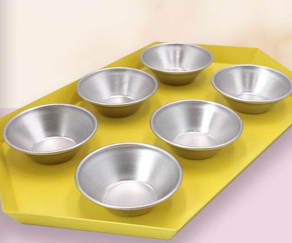 Aluminum alloy tart molds for baking homemade pies, cookies, and puddings