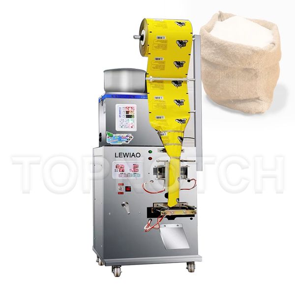 Automatic commercial kitchen powder and granules filling and sealing machine