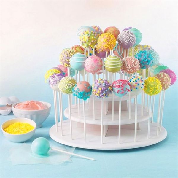 Baking Moulds KB Lollipop Display stand Wedding Decoration Cake Pop Stand Lolly Holder Party 220901