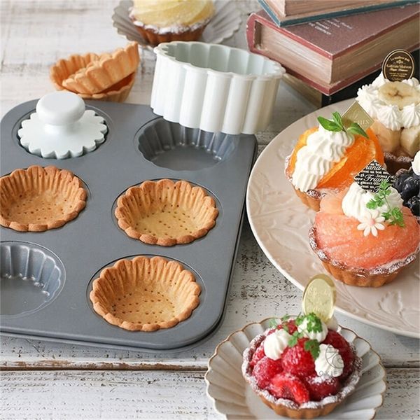 Carbon steel baking mold for mini cupcakes, fruit tarts, and glutinous rice cakes