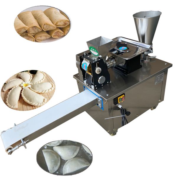 Chinese automatic dumpling and samosa maker for restaurants, producing 4800 pieces per hour, including spring roll and gyoza forming functions