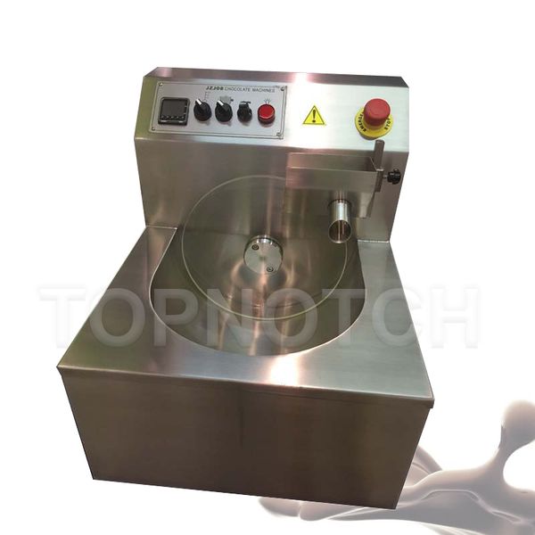 Chocolate Melting Pot Stainless Steel Kitchen Tempering Pouring Machine With Vibrating Table