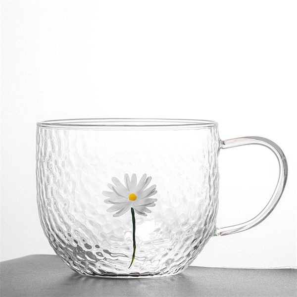 Clear Glass Bowl Mugs, Large Cups for Cereal, Soup, Ice Cream, Yogurt, and Desserts