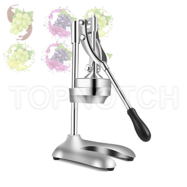 Commercial or household manual kitchen press for extracting juice from fruits like citrus, oranges, and pomegranates