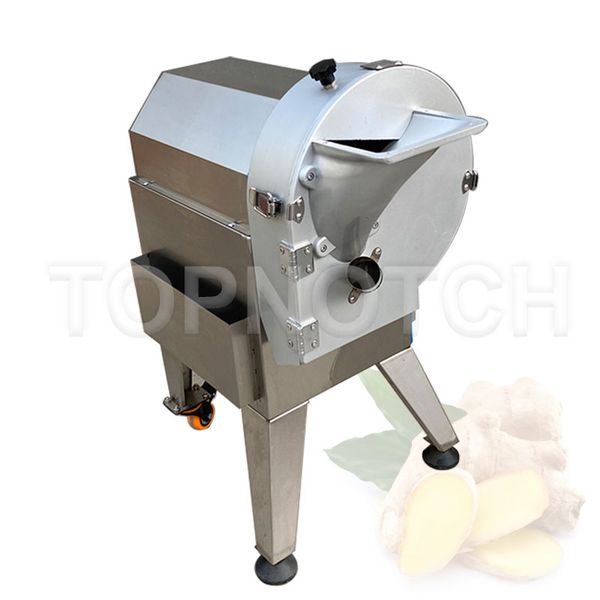 Commercial stainless steel slicer for vegetables, fruits, bananas, plantains, and cabbage