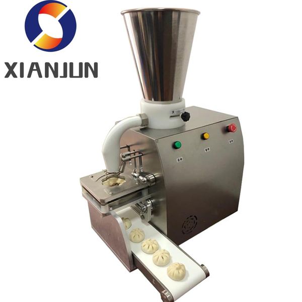 Compact commercial steamed bun/dumpling machine producing 900-1200 pieces hourly