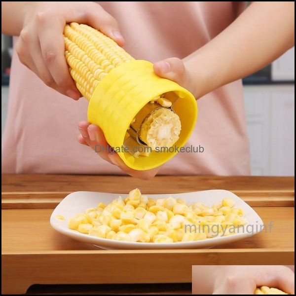 Creative Corn Thresher and Peeler for Kitchen and Dining