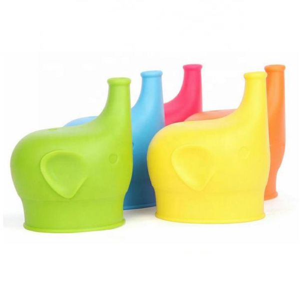 Creative elephant-shaped silicone wine pourer stopper, non-toxic bottle cap decanter for wine bottles