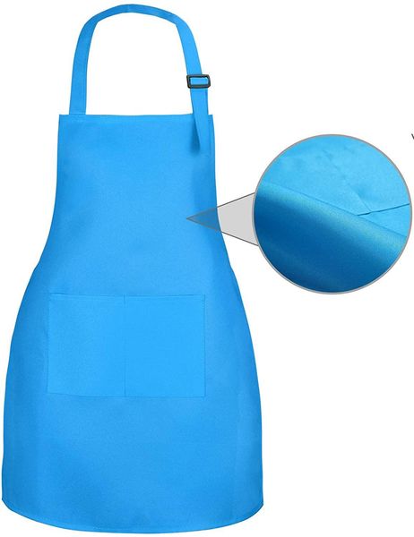 Customized LOGO aprons for kids in barista, bartender, chef, BBQ, hairdressing, cooking, catering roles - durable anti-stain workwear EWD7791