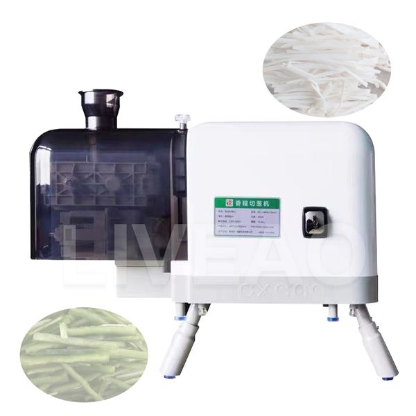 Desktop Onion Shredding Machine for Commercial Kitchens and Restaurants - Electric Cucumber Garlic Sprouts Shredder