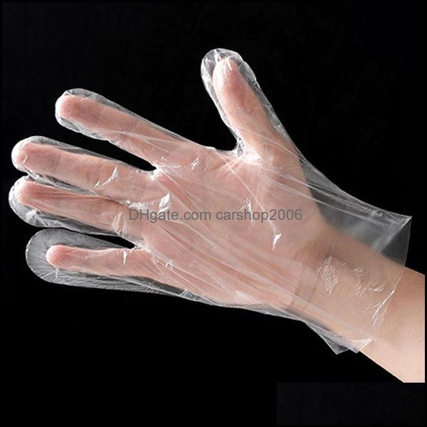 Disposable gloves for cooking, 100 pieces per lot, ideal for kitchen, dining, and home use