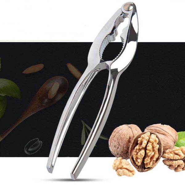 Durable zinc alloy nutcracker for easy walnut shelling in the kitchen