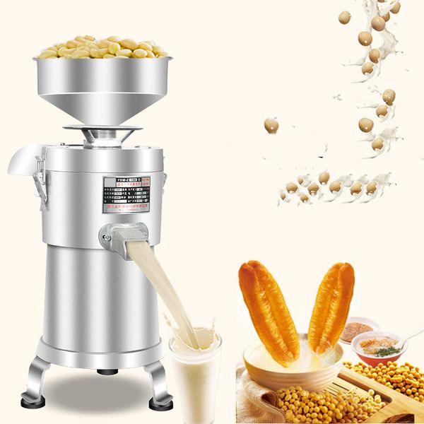 Factory-direct 30kg/h spiral soy milk and tofu maker machine