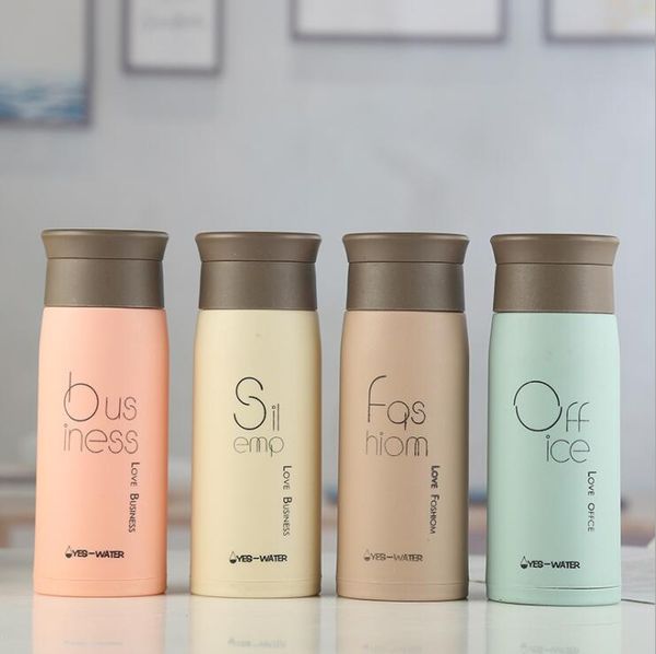 Fashionable double-layered glass sports bottle for travel, outdoor activities, and student use