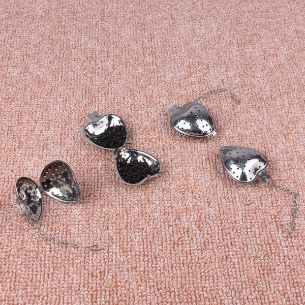 Fast shipping Heart Shaped tea infuser Mesh Ball Stainless Strainer Herbal Locking Tea Infuser Spoon Filter 2 style

Quick delivery heart-shaped mesh tea infuser with stainless steel strainer, locking spoon filter in two styles