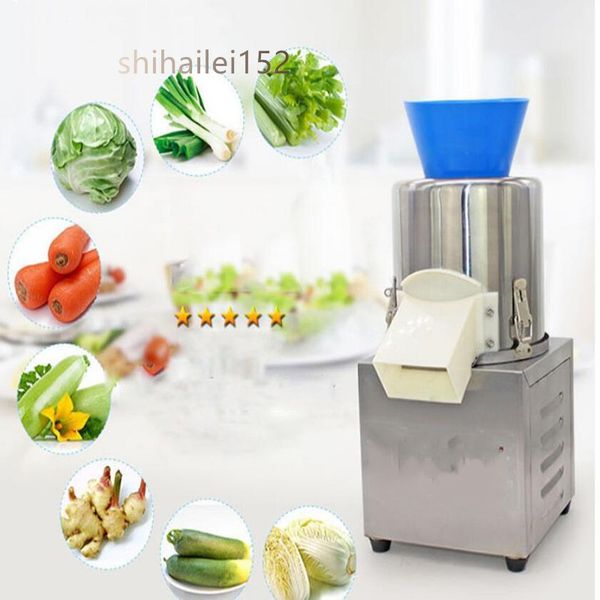 Free commercial electric vegetable cutter with stainless steel body for dumpling fillings
