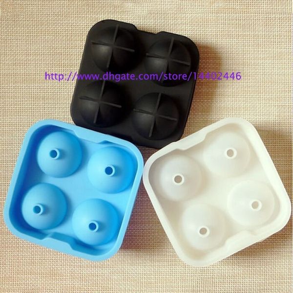 Free shipping for 200 sets of silicone ice cube ball molds for wine trays, brick-shaped round makers, and sphere molds for parties and bars