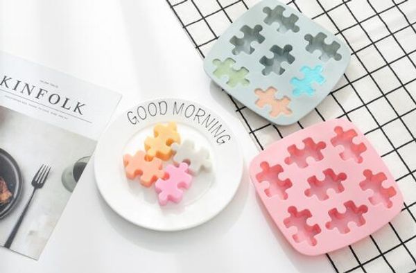 Free shipping silicone ice lattice mold for microwave baking and chocolate cookie making