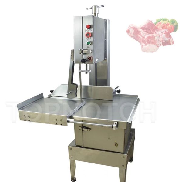 Frozen Meat Butchers Cutting Machine Kitchen Fish Pork Chicken Flesh Cutter