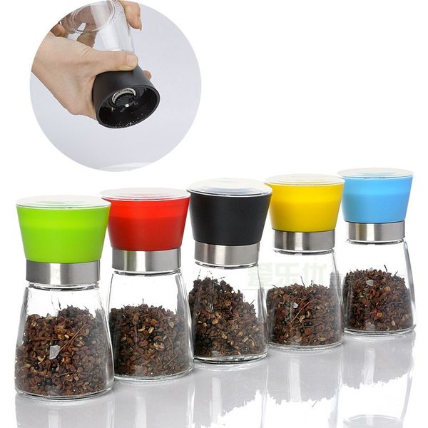 Glass Pepper set Salt Herb Spice Hand Grinder Mill manual pepper mill Free Shipping High Quality Best selling 120pcs

Premium manual spice grinder set for pepper, salt, and herbs with free shipping - top-selling 120-piece collection
