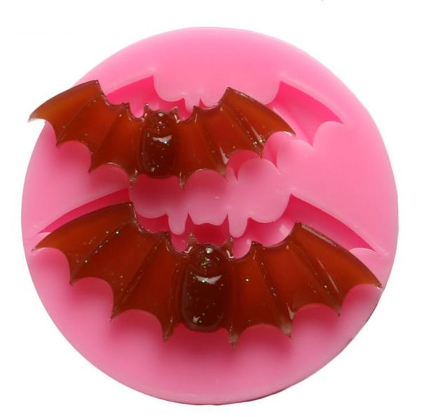 Halloween bat mold for festive cake and cookie decorating, easy to use and remove