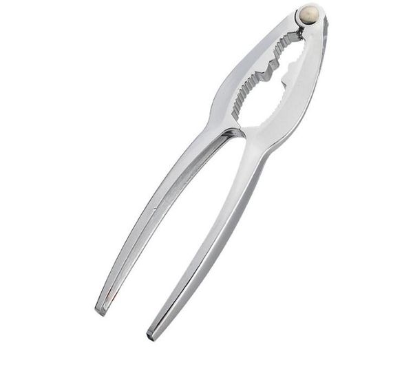 Heavy-duty zinc alloy metal nutcracker, a durable and practical kitchen tool currently on promotion