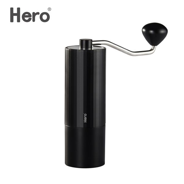 HERO Portable Manual Coffee Grinder 420 Stainless Steel Burr Grinder Durable Coffee Bean Maker Mini Coffees Milling 15g Capacity 210309

Rewritten:
HERO 420 portable hand coffee grinder with stainl...