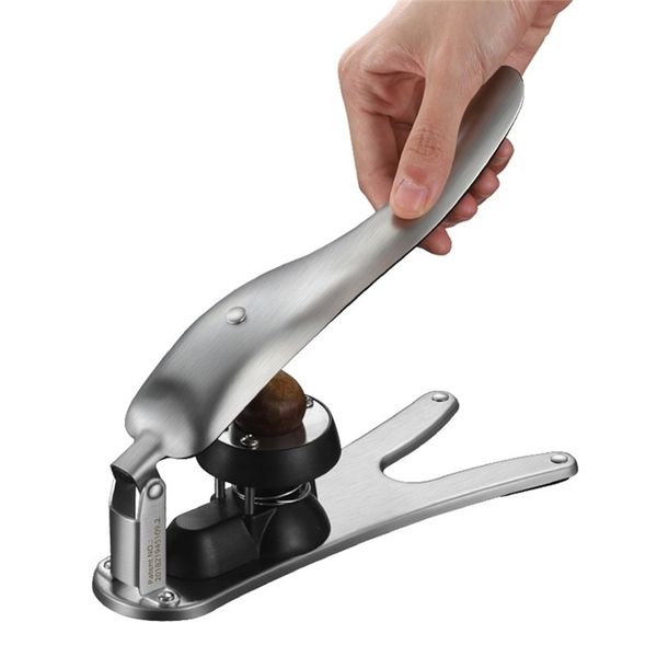 High-quality 304 stainless steel chestnut opener with fast hand pressure, multifunctional for walnuts and thickened design  

(Note: The original string was longer than 5 words, so I rewrote it while maintaining the key features: material [304 stainless steel], function [chestnut opener/walnut tool], operation method [hand pressure], and quality descriptors [multifunctional, thickened]. The rewritten version is slightly more concise while preserving all essential information.)