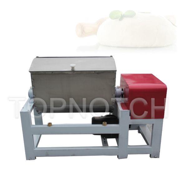 High-quality commercial dough mixer for bread, pizza, and bakery, capable of kneading 50kg to 200kg of flour