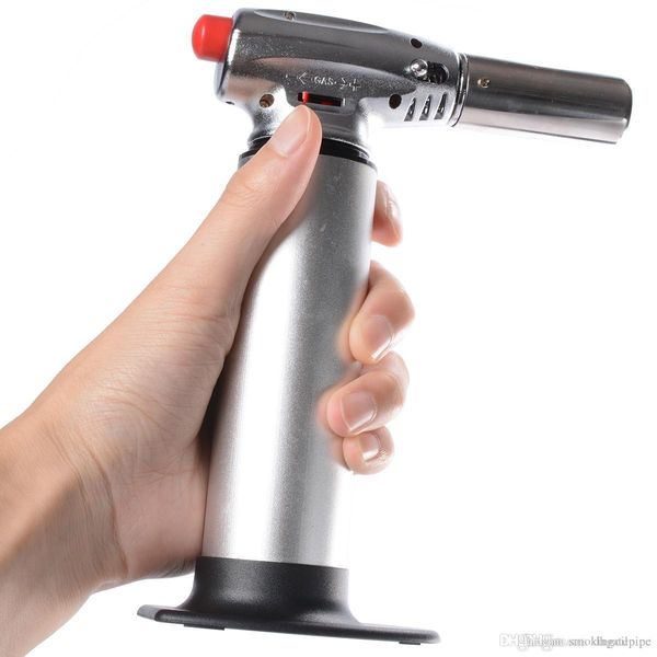 High-quality welding torch lighter with adjustable jet flame for brazing and soldering, reaching 1300°C, ideal for kitchen use