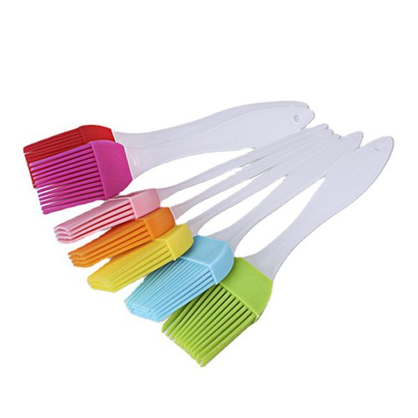 High-temperature resistant silicone BBQ brush for baking, grilling, and pastry work in kitchens or camping