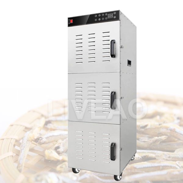 Kitchen Automatic Sausage Dryer Machine Dried Fruit Vegetable Dehydrator