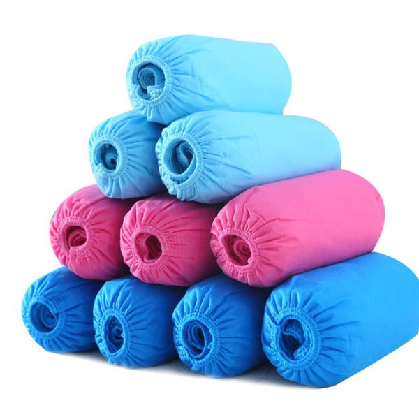 Latest pack: 100 thick non-slip non-woven shoe covers, new material, free shipping