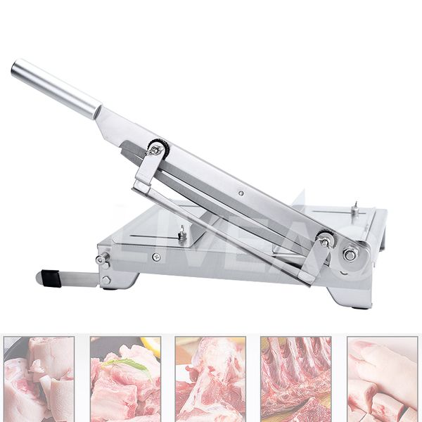 Manual 13.5-inch kitchen guillotine for cutting ribs, chicken, duck, fish, mutton bones and slicing corn