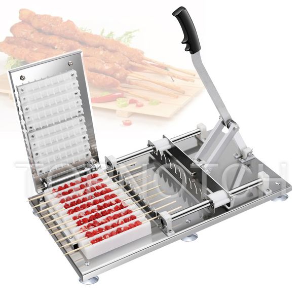 Meat Beef Mutton String Device Manual Kitchen Stringing Machine Barbecue Skewer Artifact For Bbq Making Maker Kebab Food Processor

Manual kitchen device for stringing meat, beef, and mutton onto skewers for BBQ and kebab preparation