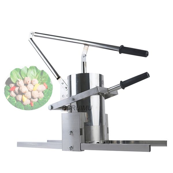 Meatball and vegetable croquette maker for kitchen use