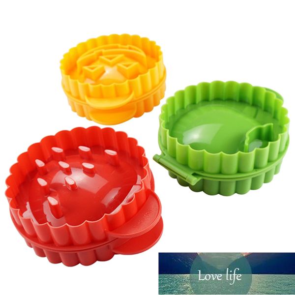Mini plastic pie maker in pumpkin/strawberry/apple shapes, portable crust press for pocket pies