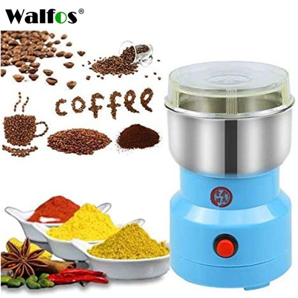 Multifunctional electric coffee grinder for kitchen use, perfect for grinding cereals, nuts, beans, spices, and grains at home