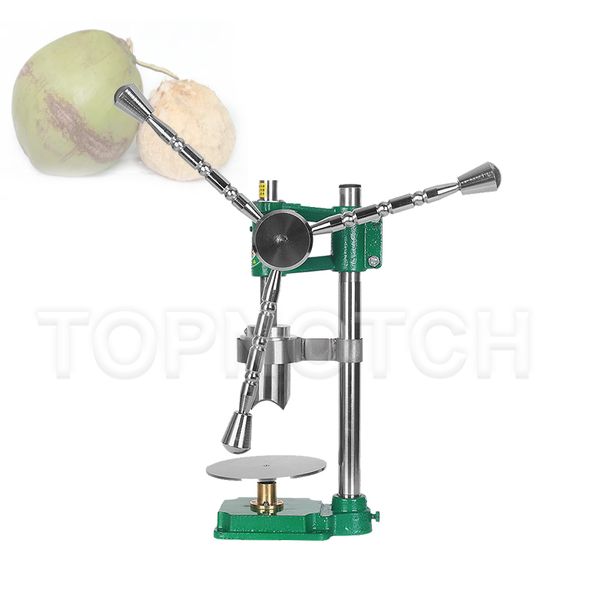 Multifunctional kitchen tool for peeling green coconuts, ideal for catering and juice shops