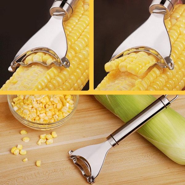 New 304 stainless steel corn peeler for home kitchen use, a handy tool for removing corn husks efficiently  

Household corn peeler made of durable 304 stainless steel, perfect for easy corn husking  

Stainless steel corn peeler tool for quick and effortless corn peeling at home  

304 stainless steel corn peeler - a practical kitchen gadget for husking corn  

Efficient corn peeler crafted from quality 304 stainless steel for home kitchens  

Durable 304 stainless steel corn peeler designed for easy corn husk removal  

Kitchen corn peeler made with premium 304 stainless steel for effortless peeling  

Practical stainless steel corn peeler tool for home cooking needs  

304 stainless steel corn husker - a must-have kitchen tool for corn lovers  

Reliable corn peeler constructed from food-grade 304 stainless steel