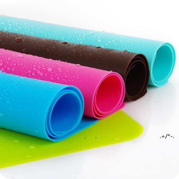 Non-stick silicone baking mat for oven heat insulation, size 40x30cm