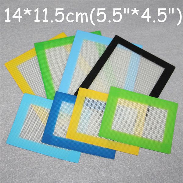 Non-stick silicone baking mat set, food-grade 14x11.5cm silicone baking sheet