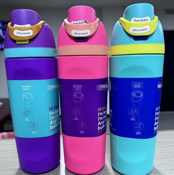 OWALA DHL Tumbler Insulated Stainless Steel Water Bottle with Straw BPA-Free Sports Water Bottle Great for Travel 19OZ 24OZ 32Oz GG1126