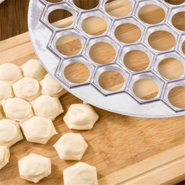 Pastry Tools Dough Press for Making Ravioli, Kitchen Dumpling DIY Mold with 37 Holes