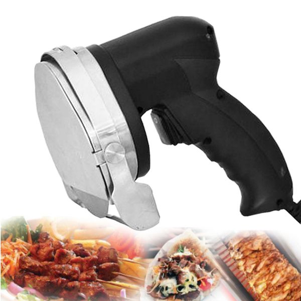 Portable electric kebab slicer for gyros and shawarma, 220v/110v