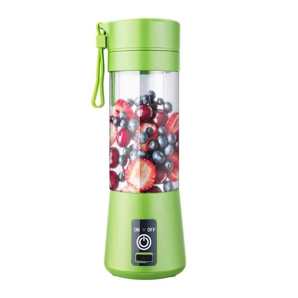 Portable USB blender for fruits, veggies, and smoothies with mini food processor and citrus juicer